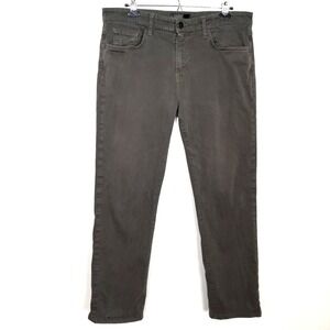 J Brand Men Cole Straight Leg Jeans Sz 36 Black Casual Stretchy City